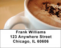 Coffee Lovers Address Labels | LBZFOD-11