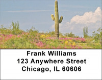 Desert Cactus Address Labels | LBZNAT-39