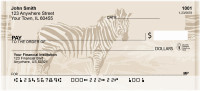 African Zebra Personal Checks | QBD-43