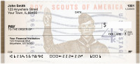 Boy Scouts Of America vintage Stamps Personal Checks | QBH-81