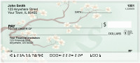 Cherry Blossom Serenity - S Monogram Checks | QBJ-77
