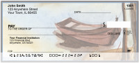 Canoe In Fall Personal Checks | ZTRA-33
