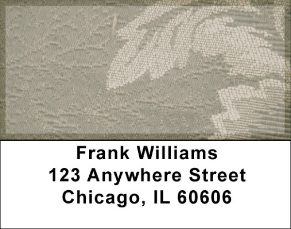 Vintage Fabrics Address Labels | LBQBN-21