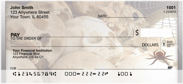 Skull Capture Personal Checks | QBI-04