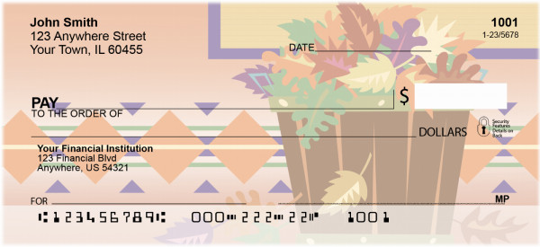 Images Of Fall Personal Checks | QBP-72