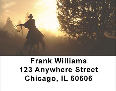The Roundup At Sunset Address Labels