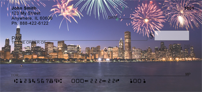 Chicago Skylines Personal Checks