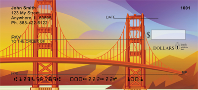 Golden Gate Bridge Personal Checks