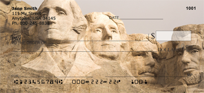 Mount Rushmore Personal Checks