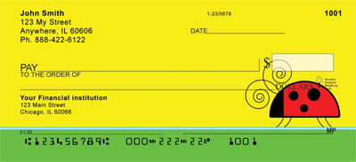 Doodlebug Personal Checks