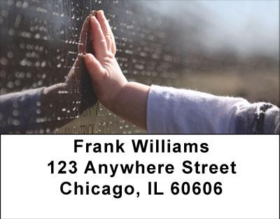 Vietnam War Memorials Address Labels