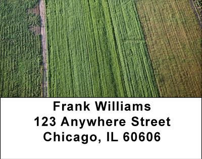 Fields Of Green Address Labels
