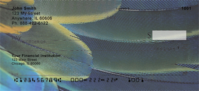 Feather Blues Personal Checks