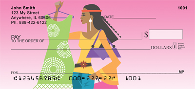 African Girly Girls Personal Checks
