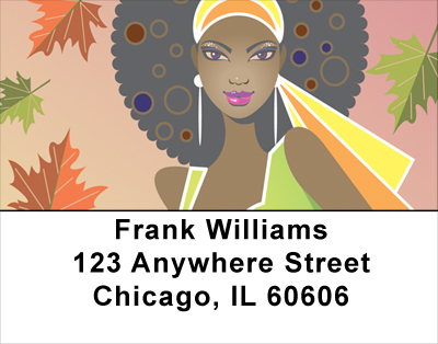 Faces Address Labels