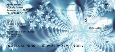 Icy Abstracts Personal Checks