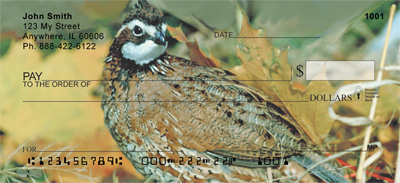 Quail Season Personal Checks