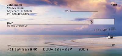 Paradise Awaits You Personal Checks