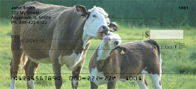 With Baby Calves Personal Checks