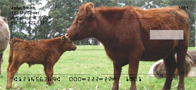 With Baby Calves Personal Checks