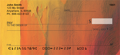 Color Me Hot Personal Checks