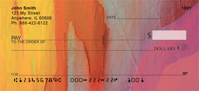 Color Me Hot Personal Checks