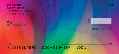Rainbow Prisms Personal Checks