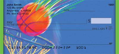 Smokin' Hot Basketball Personal Checks