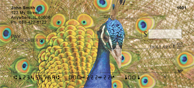 Peacock Plumes Personal Checks