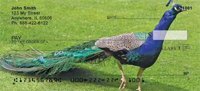 Peacock Parade Personal Checks