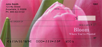 Bloom Where You're Planted Personal Checks