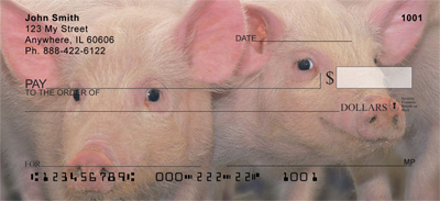 Pigs Personal Checks