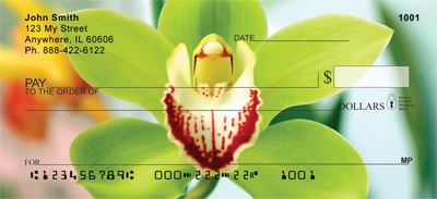 Tropical Floral Favorites Personal Checks