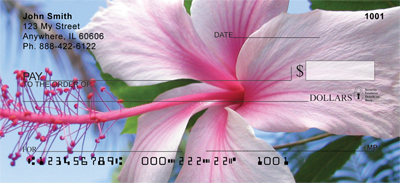 Tropical Floral Favorites Personal Checks