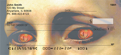 Vampires Skulls Zombies Personal Checks