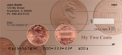 My Two Cents Personal Checks