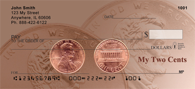 My Two Cents Personal Checks