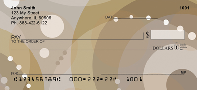 Java Inspired Circles Personal Checks