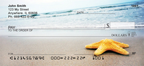Beachy Blue Personal Checks