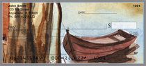 Canoe In Fall Personal Checks