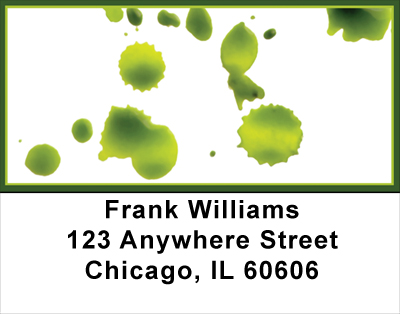 Painting It Green Address Labels