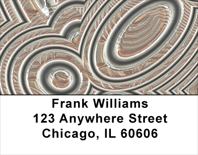 Steel Art Address Labels