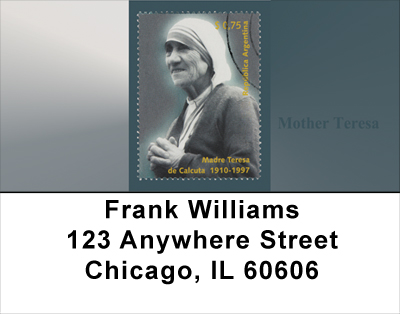 Mother Teresa Address Labels