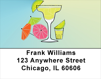Coctails - Classic Favorites Address Labels