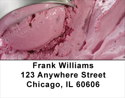 Rich & Creamy Ice Cream Address Labels