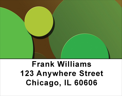 Dots On Chocolate Address Labels