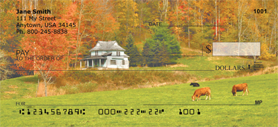 Grazing Cattle Personal Checks