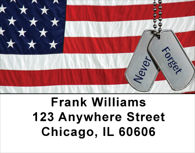 Never Forget Address Labels