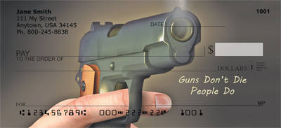 Anti Guns Personal Checks