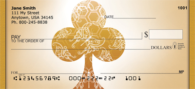 Card Game Symbols Personal Checks